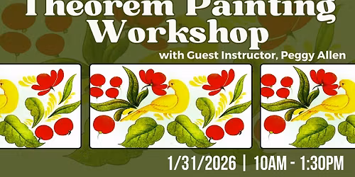 Theorem Painting Workshop ~ Distelfink Design
