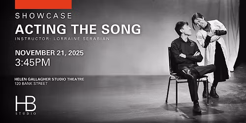 Acting the Song with Lorraine Serabian - Fall 2025