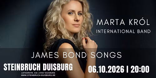MARTA KR\u00d3L \u2013 James Bond Songs