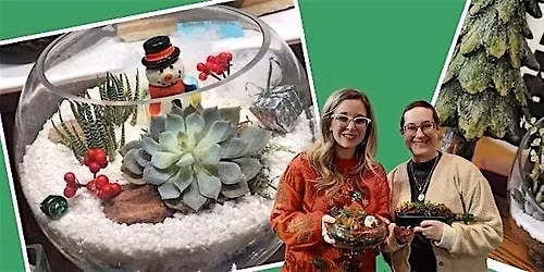 Relax Before the Holidays: Build Your Own Succulent Terrarium