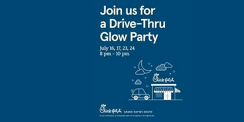 Drive Thru Glow Party
