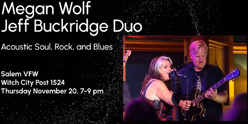 Megan Wolf Jeff Buckridge Duo at the VFW