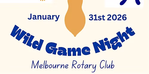 29th Annual Melbourne Rotary Club Wild Game Night