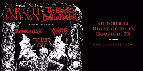 Wrath Across North America 2026 - Arch Enemy x The Black Dalia Murder