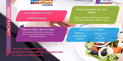 Carers Rights Day- Lunch and Learn
