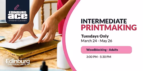 Adults Intermediate Printmaking- Woodblocking