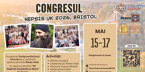 Congresul Nepsis UK 2026, Bristol