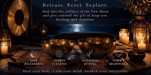 New Moon Sound Bath - Super New Moon in Taurus - New Chapter
