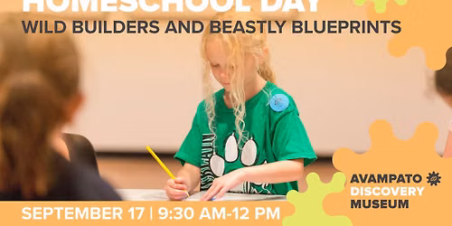 Homeschool Days: Wild Builders & Beastly Blueprints