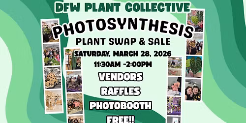 DFW Plant Collective PHOTOSYNTHESIS Swap & Sale