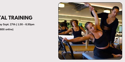 Pre & Postnatal Training Certification