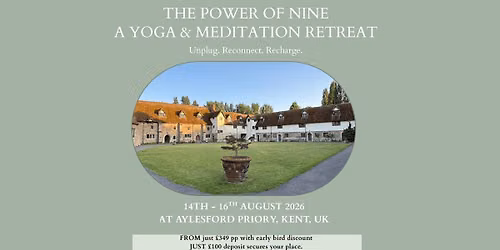 \ud83c\udf1f THE POWER OF NINE \u2013 Yoga & Meditation Retreat Inspired by Vedic Astrology \ud83c\udf1f