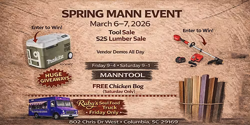 Spring Mann Event at Mann Tool
