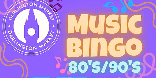 Music Bingo- 80's\/90's
