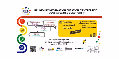 Cr\u00e9ation d'entreprise : Parlons-en !