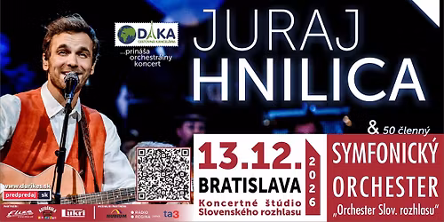 Juraj Hnilica a symfonick\u00fd orchester - BRATISLAVA 2026