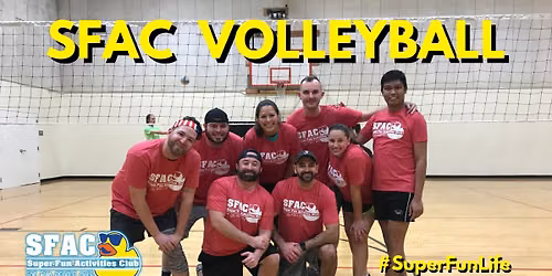 SFAC Indoor Thursday Volleyball (Adult Co-ed Social Sports)