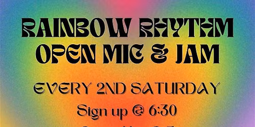 Rainbow Rhythm: An Inclusive Open Mic and Jam