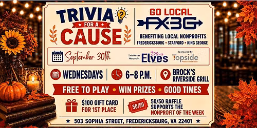 FREE Party Trivia Night to Support Ellie's Elves