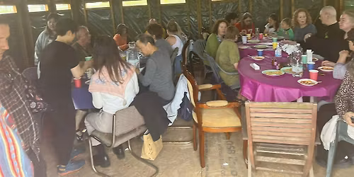 80s goth community meal and music