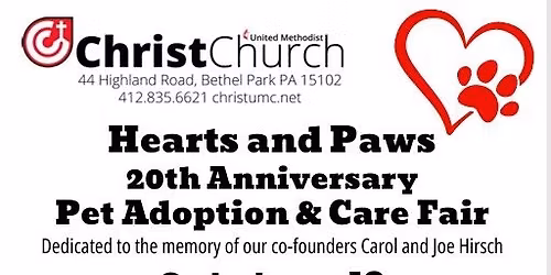 Hearts and Paws Pet Adoption & Care Fair