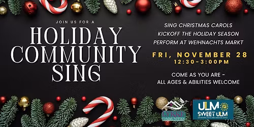 Holiday Community Sing
