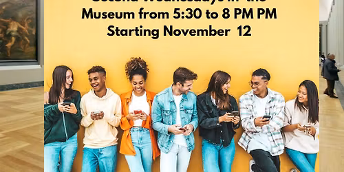 Youth Group at the Museum!