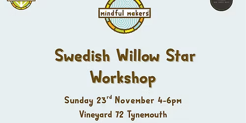 Swedish Willow Star Workshop