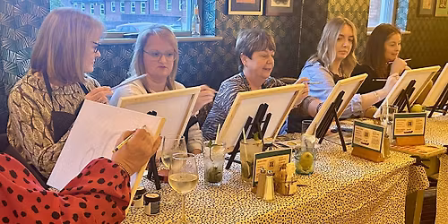 Cocktails on Canvas : The Christmas One | Sip and Paint | Sutton Coldfield