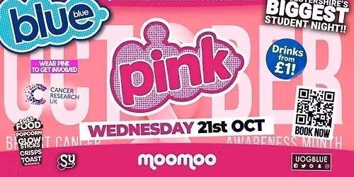 BLUE AND BLUE - \ud83e\ude77 PINK &amp; PINK \ud83e\ude77 Gloucestershire\u2019s Biggest Student Night! \ud83e\udd2f