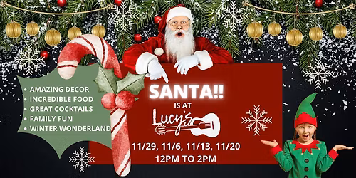 Santa Comes to Lucy's!