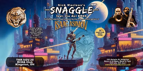 Nick Maclean's SNAGGLE feat the ALI BROS (Kingston)
