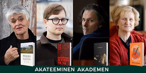 Kohtaamispaikalla Pirkko Saisio, Juhani Karila, Jyrki Kiiskinen ja Minna Lindgren