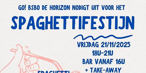 Spaghettifestijn 21\/11\/2025