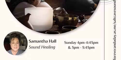 Crystal Singing Bowl Energy Healing in the Woodstock Salt Cave