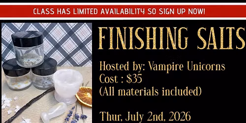 Finishing Salts 