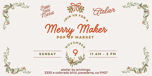 Merry Maker Pop Up Market