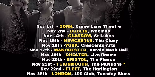 Dom Martin & Blue Nation Co-Headline Tour 2025