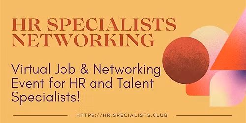 HR Specialists Networking Virtual and Career Networking Event #Orlando