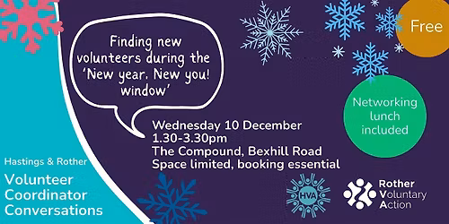 Hastings and Rother Christmas  Volunteer Coordinators' Conversations