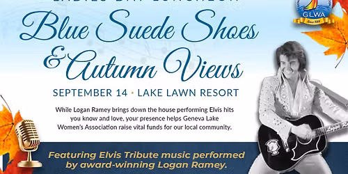 Blue Suede Shoes and Autumn Views: The GLWA Ladies' Day Luncheon