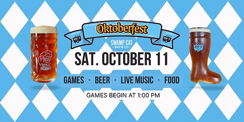 Swamp Cat Brew Co. Oktoberfest Celebration  | Sat, Oct 11