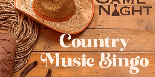 Country Music Bingo (7:30PM ET)