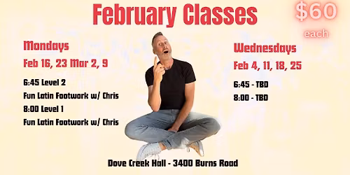 Fun Latin Footwork - February Edition\ud83d\udca5