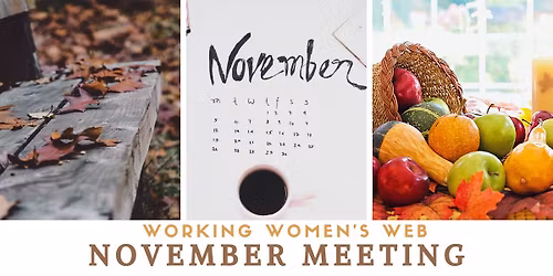 Working Women's Web - November meeting