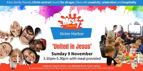 Victor Harbor Messy Church: "United in Jesus"