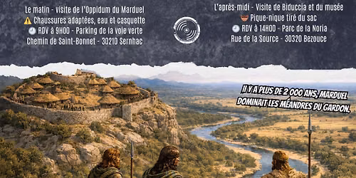 Journ\u00e9es Europ\u00e9ennes de l'Arch\u00e9ologie : Marduel et Bezouce