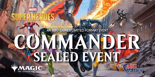 Marvel Super Heroes - Commander Sealed Event