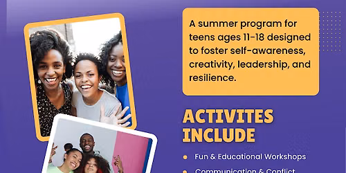 TeenSpeakUp Youth Empowerment Summer Camp