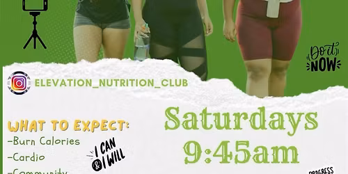 Free Fit Camp @ Elevation Nutrition Club